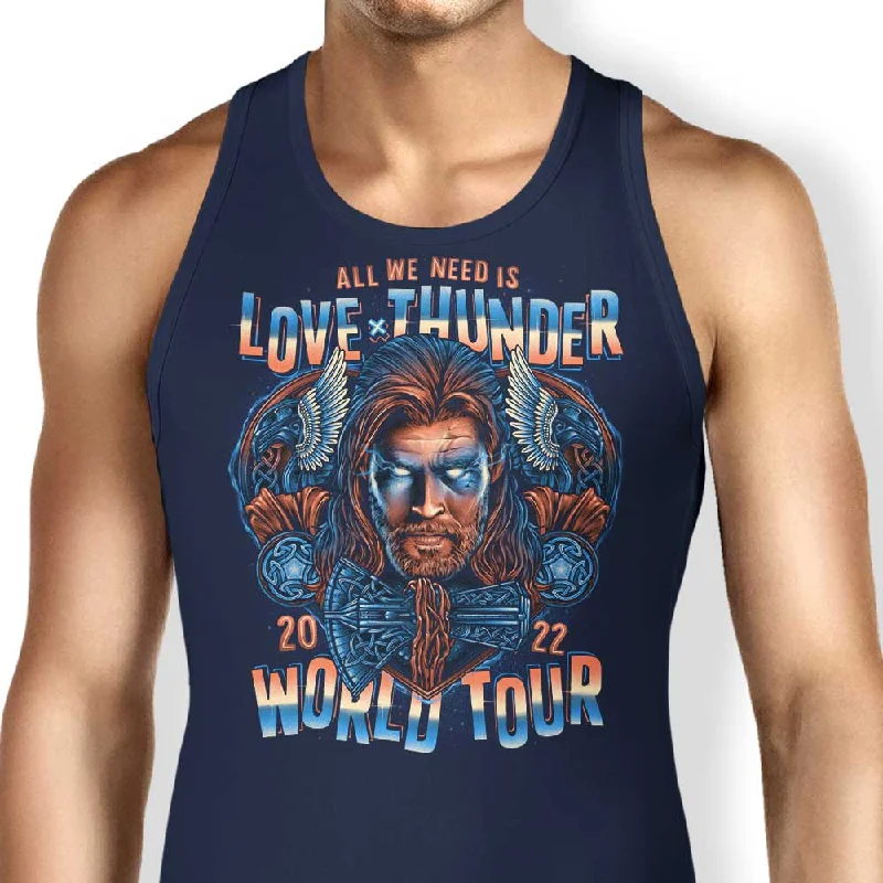 Unisex Tank Top / Navy / XS