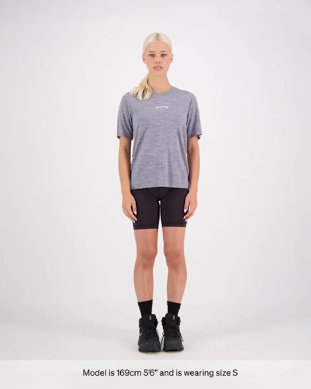 Icon Merino Air-Con Relaxed Tee - Grey Heather Icon Merino Air-Con Relaxed Tee - Grey Heather