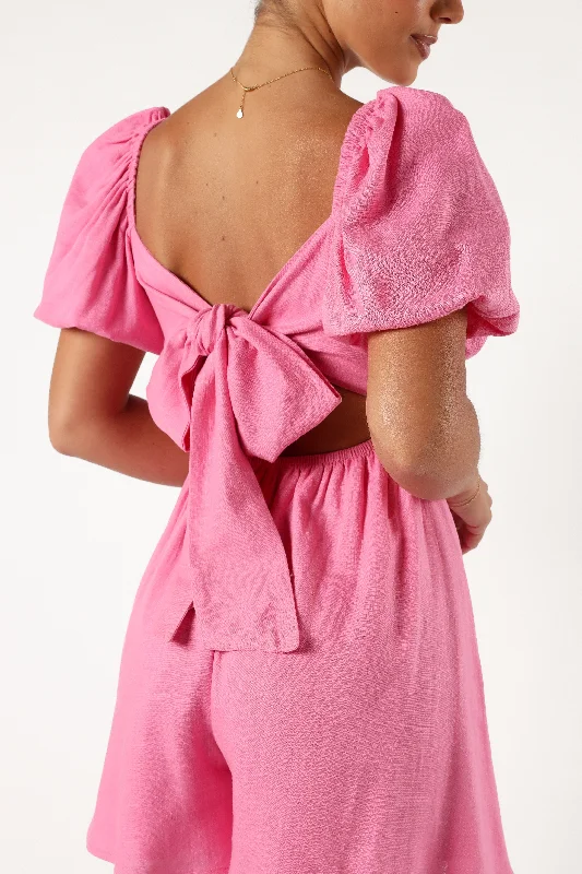 Leni Playsuit - Pink
