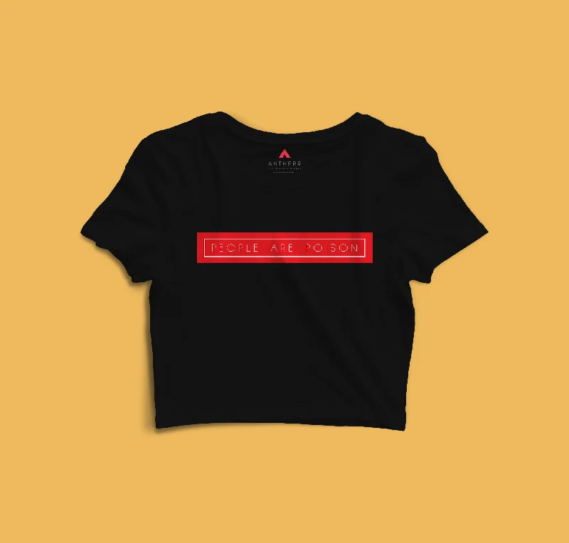 ""PEOPLE ARE POISON"" - HALF-SLEEVE T-SHIRT'S