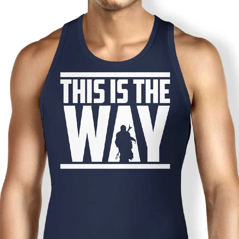 Unisex Tank Top / Navy / XS