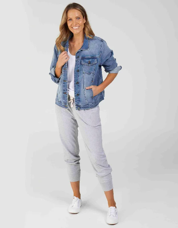 Wash Out Lounge Pants - Grey Marle