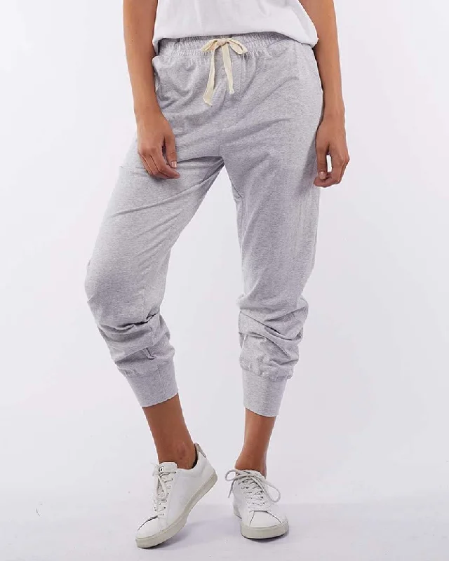 Wash Out Lounge Pants - Grey Marle