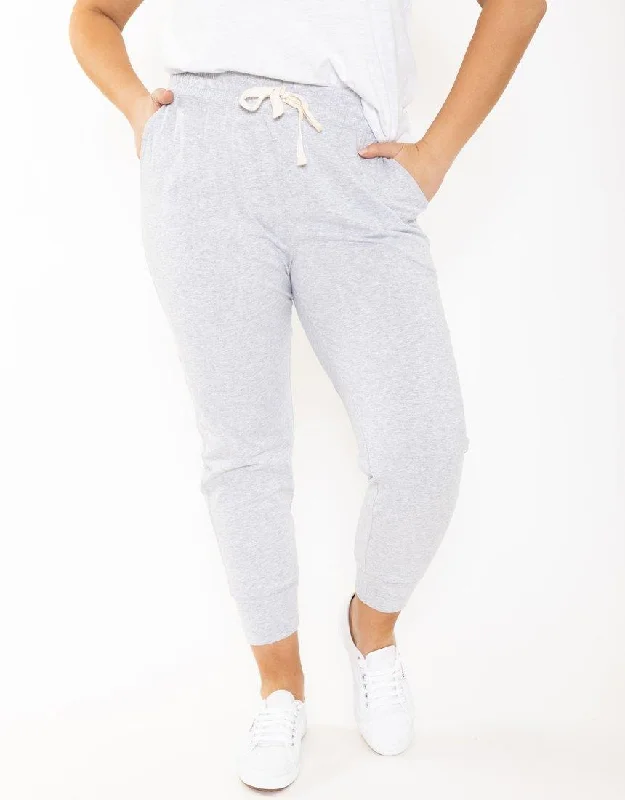 Wash Out Lounge Pants - Grey Marle