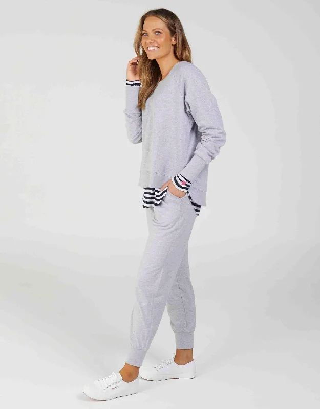 Wash Out Lounge Pants - Grey Marle